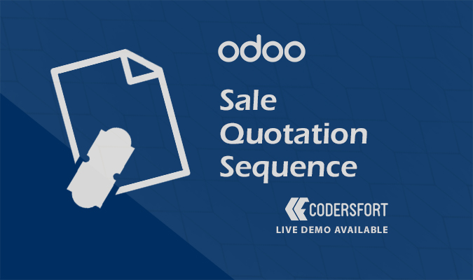 Odoo Sale Quotation Sequence